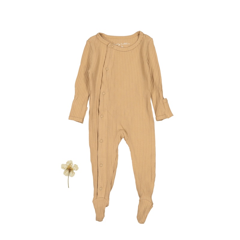 The Snap Romper – Tan|00m|0m|3m|6m|9m|12m|18m|24m