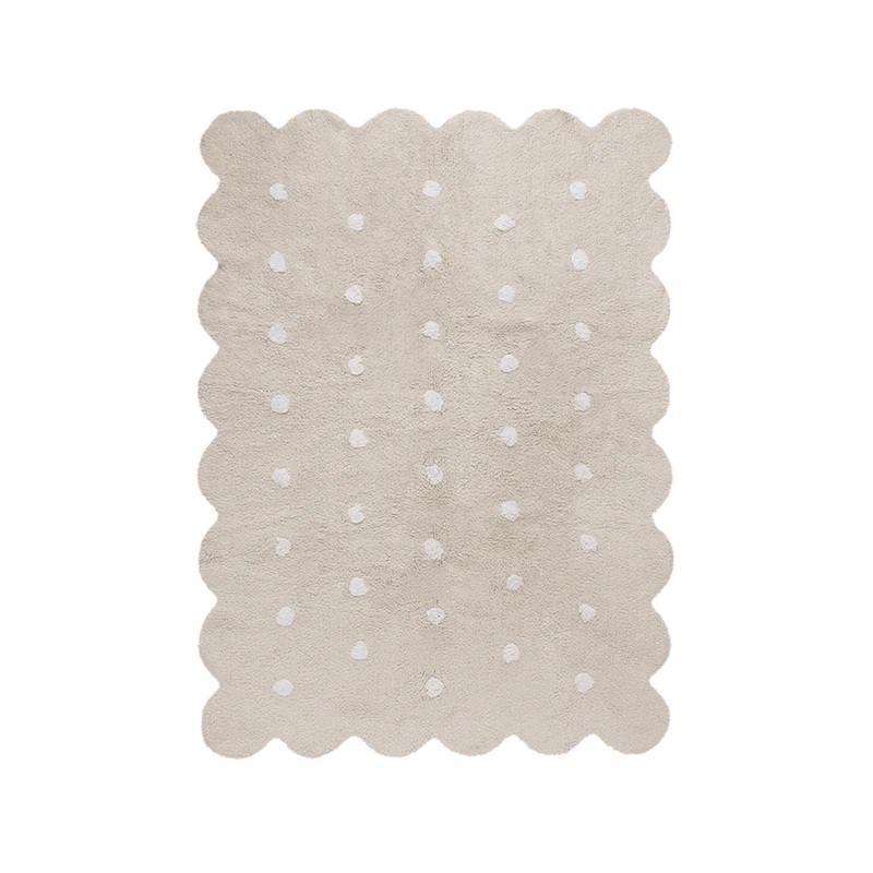 WASHABLE RUG BISCUIT BEIGE|120 x 160 cm|Beige