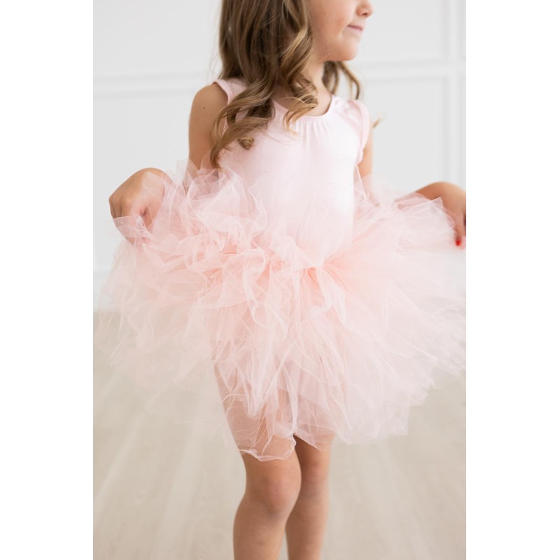 Ballet Pink Tank Tutu Leotard|6-12M|12-24M|2T|3T|4T|5/6|7/8