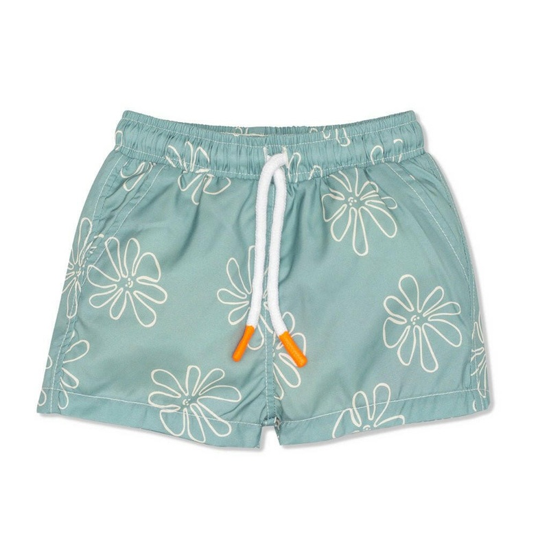 Flowers Kid Trunk|2Y|3Y|4Y|5Y|8Y|10Y|6Y|Dried Sage