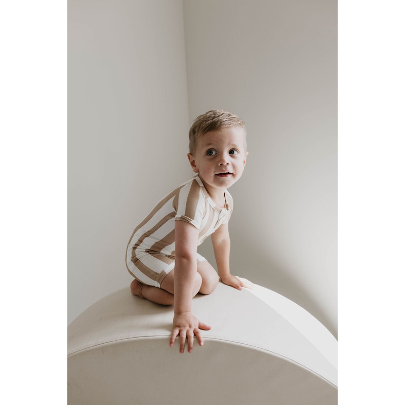 Shortie Bamboo Zip | Kal Stripe