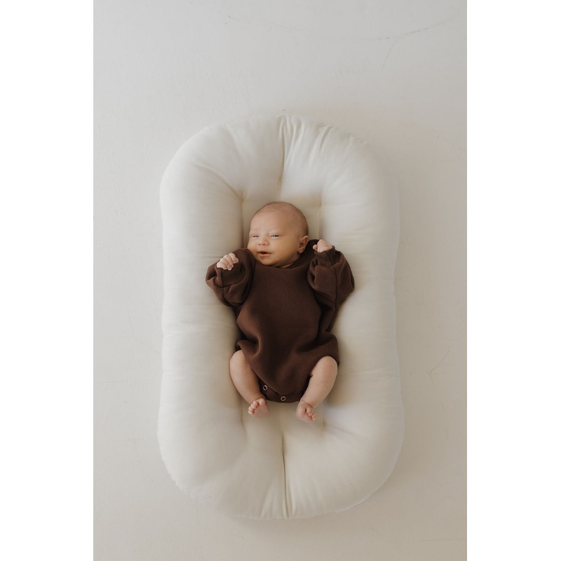 Sweatshirt Romper | Driftwood|Newborn|0-3 Months|3-6 Months|6-12 Months|12-18 Months|18-24 Months