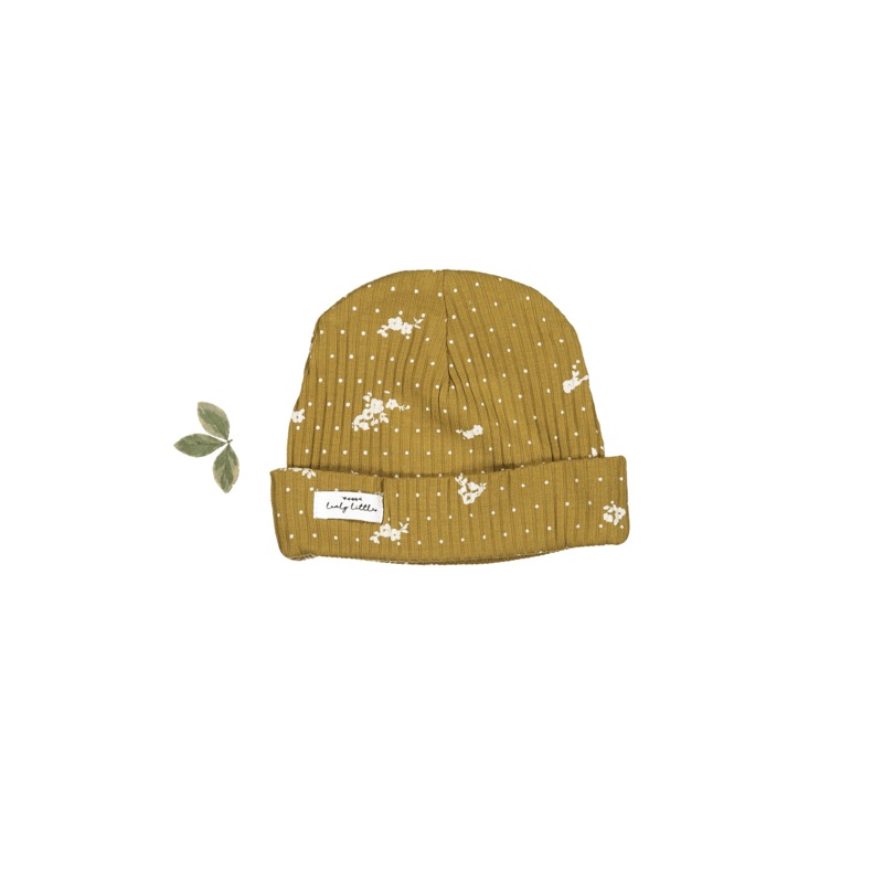 The Printed Hat – Golden Floral