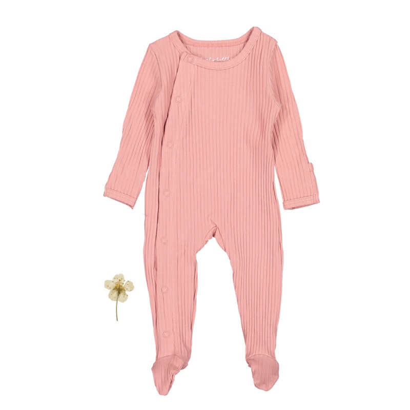 The Snap Romper – Rose|00m|0m|3m|6m|9m|12m|18m|24m
