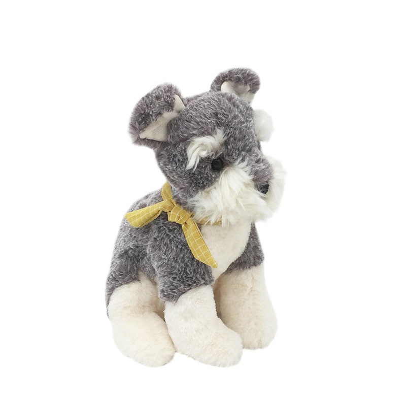 ‘WINSTON’ THE SCHNAUZER PUPPY PLUSH TOY
