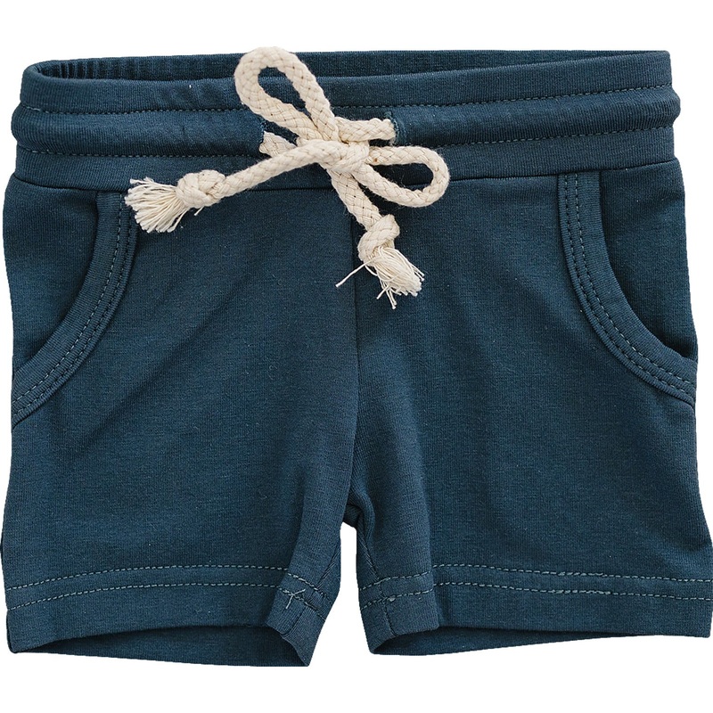 Navy Pocket Cotton Shorts|0-3|3-6|6-12|18|2T|3T|4T