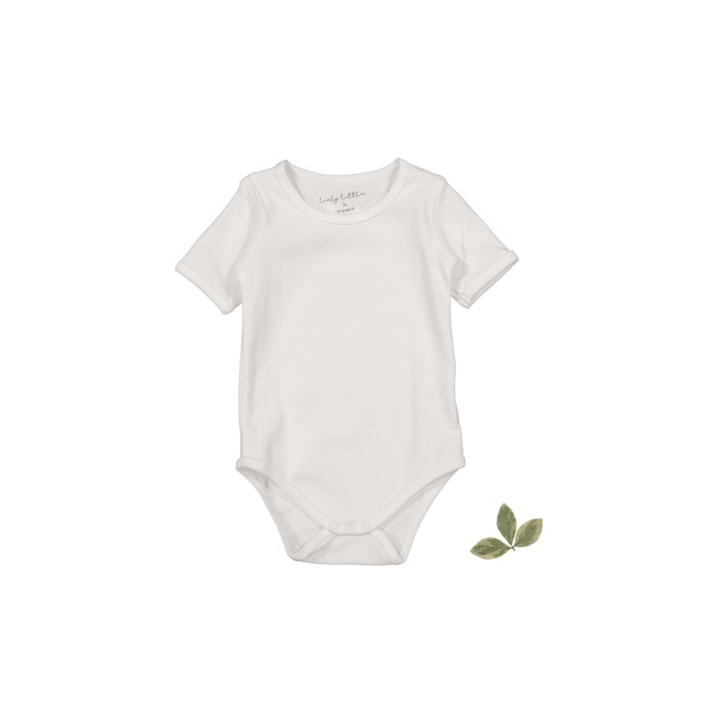 The Short Sleeve Onesie – White