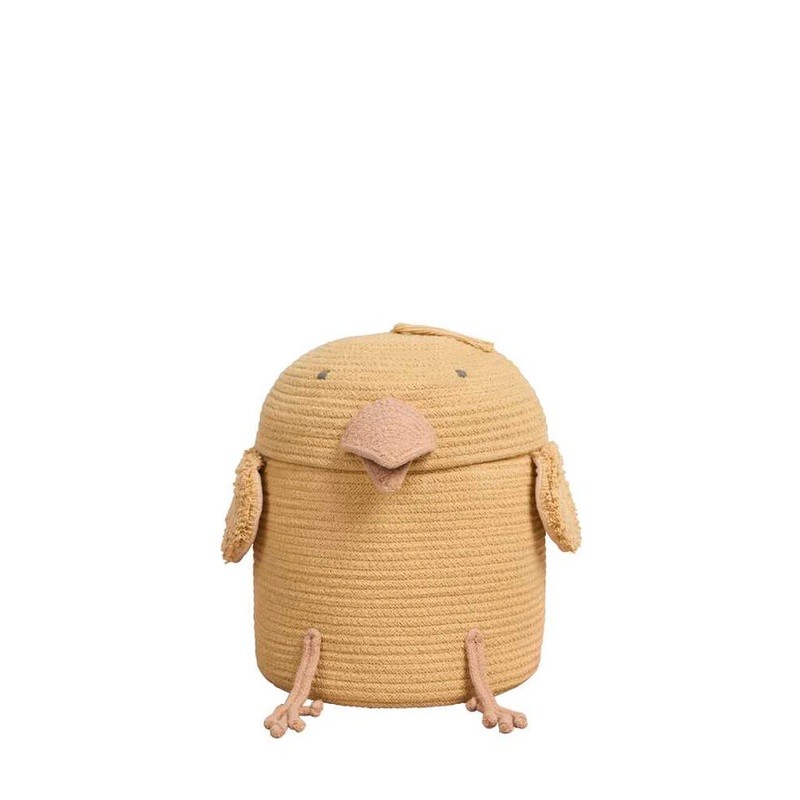 BASKET CHARLIE THE CHICKEN| 25 x 30 cm|Golden