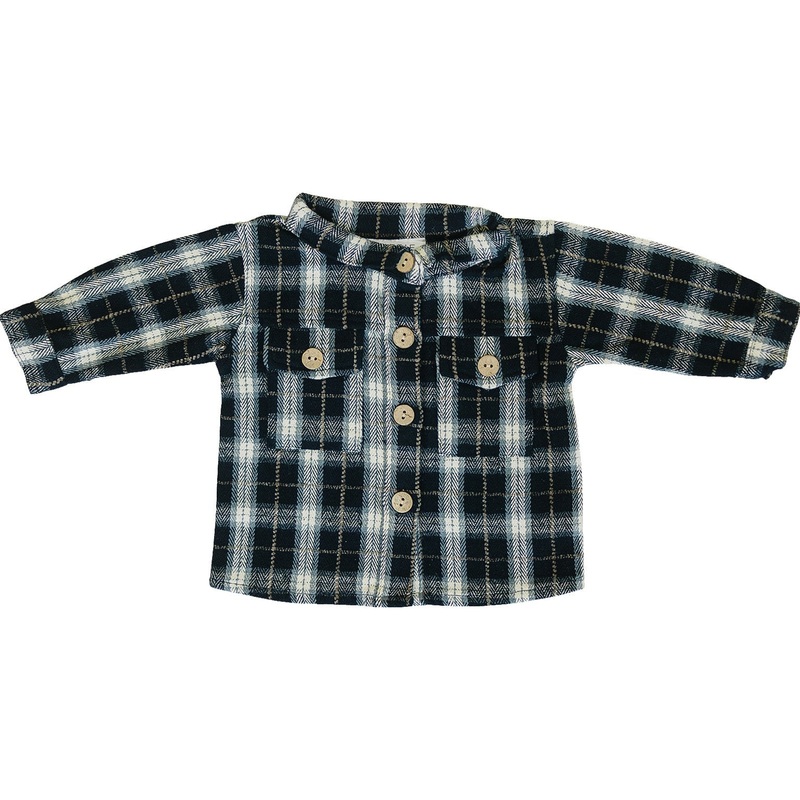 Flannel Shacket|0-3|3-6|6-12|18|2T|3T|4T|5T