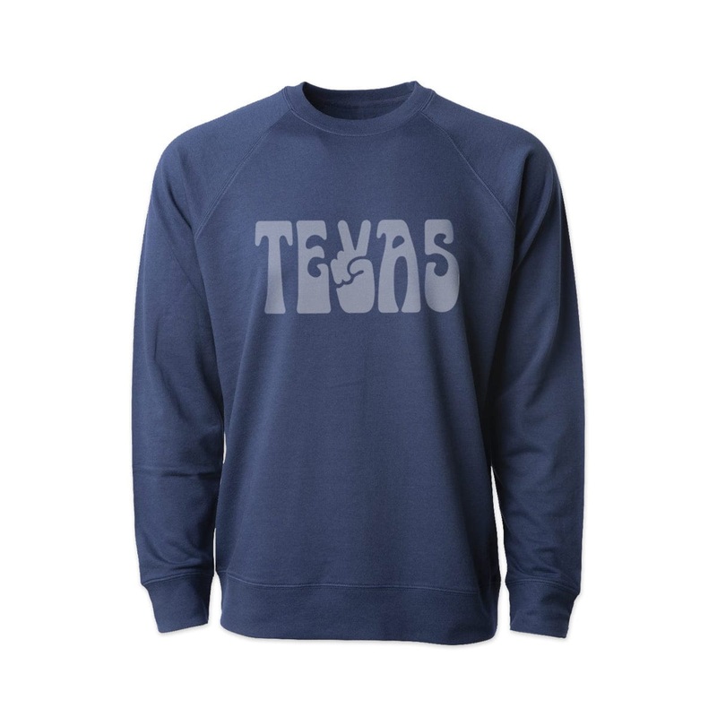 Peace Texas Sweatshirt | Navy|S|M|L|XL|XXL