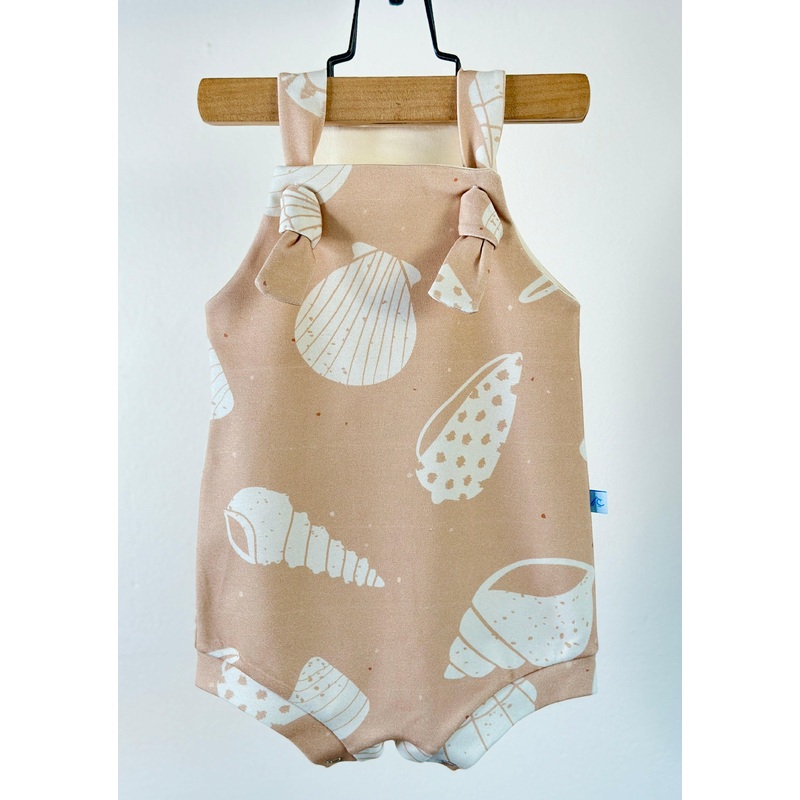 SEASHELL LITTLE KAI ROMPER|NB|3M|6M|9M|1Y|2Y|3Y|4Y|5Y|6Y