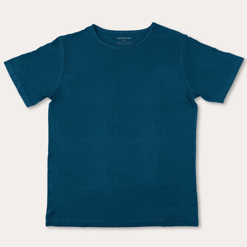 Signature Solids Men’s Short Sleeve Lounge Crew