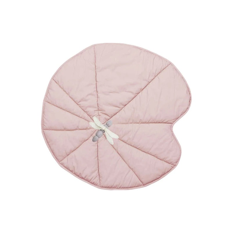 WASHABLE PLAY MAT WATER LILY VINTAGE NUDE