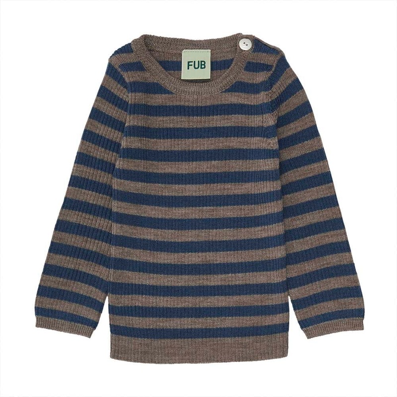 Baby Rib Sweater – Beige Melange