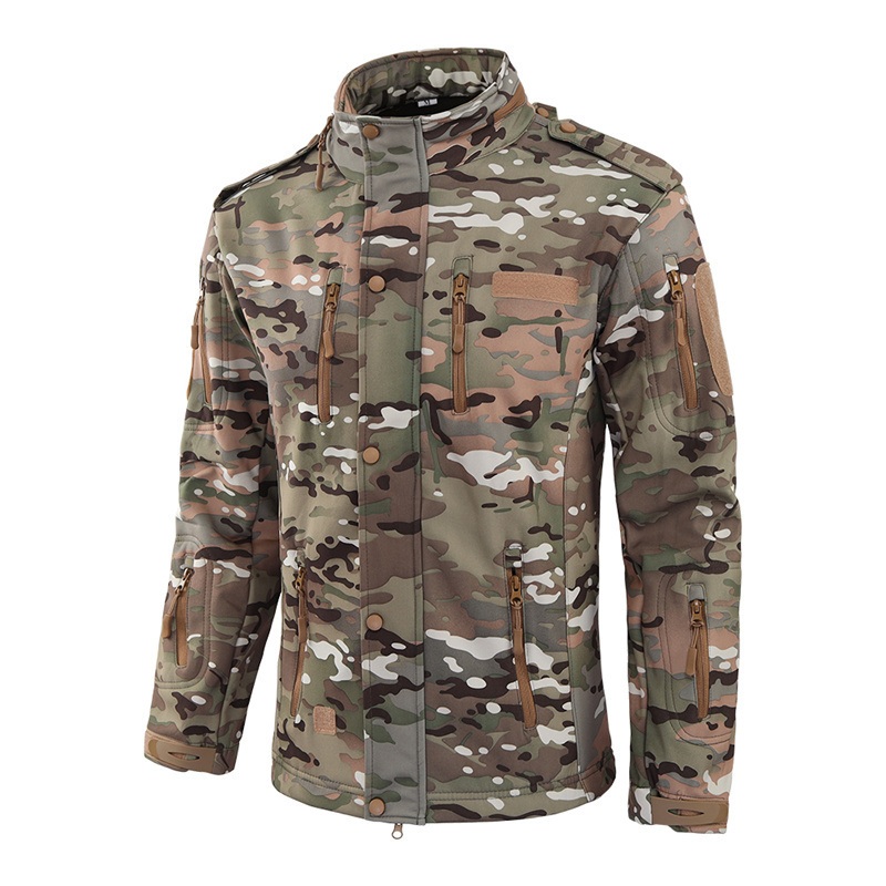 Cp Camo Esdy New Design Men Tactical Softshell Windproof Waterproof Outdoor Jacket – Hunting Jacket and Combat Jacket price