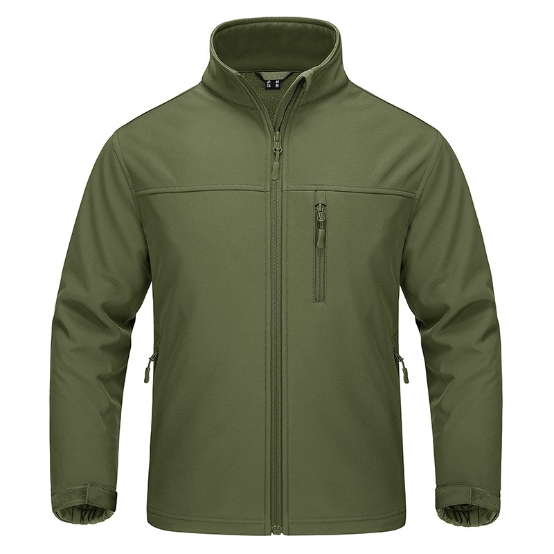 Custom Logo Waterproof Windproof Hooded Fleece Casual Work Hunting Mens Outdoor Rain Jacket – Mens Jacket and Outdoor Jacket price