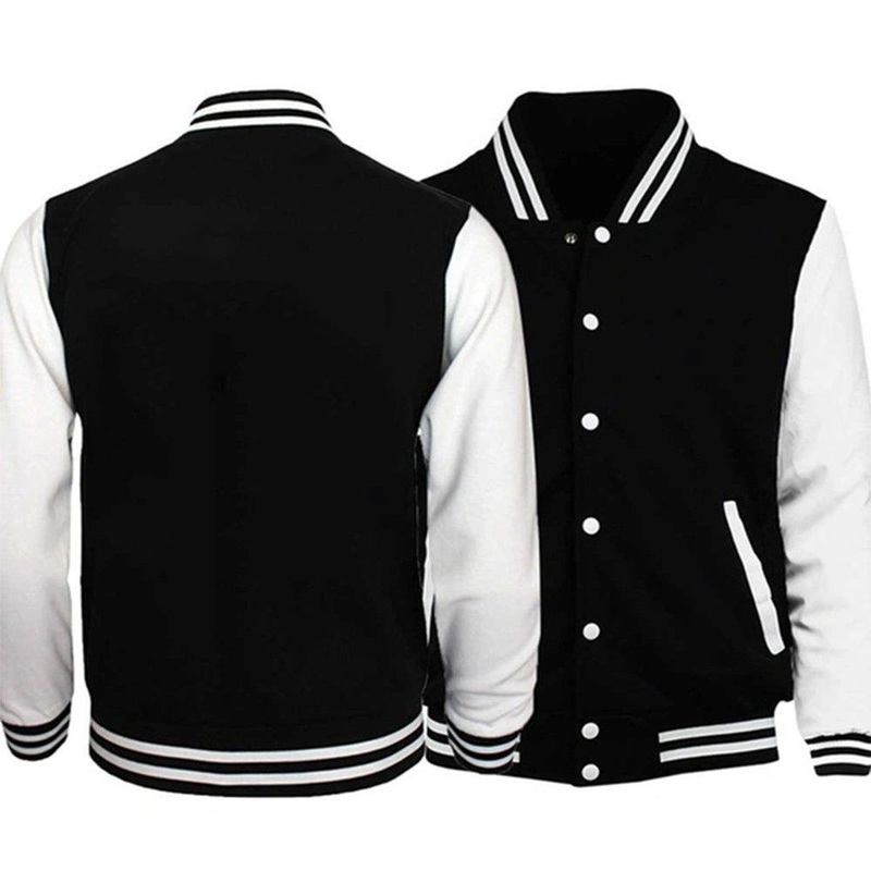 Custom Men Baseball Jacket Bomber Varsity College Coat Outdoor Embroidery Streetwear Clothing – Mens Jackets and Jackets for Men price