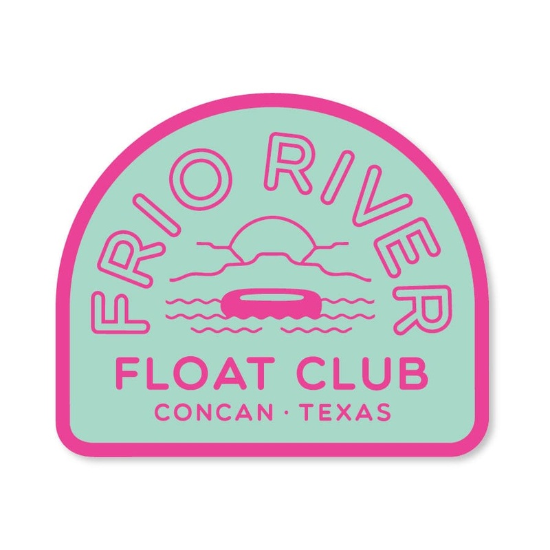 Frio River Float Club Sticker
