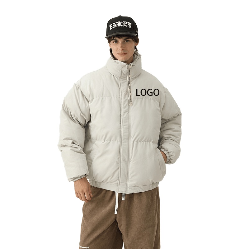 Highneck Windproof White Coat Winter Ski Style Puffer Down Men Jackets – Jacket and Coat price