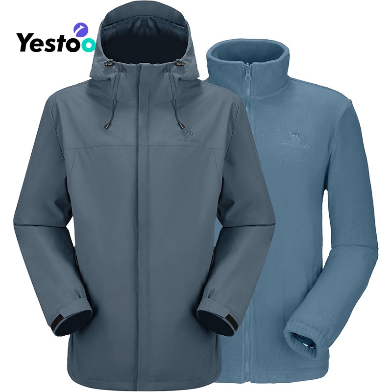 Mens 3-in-1 Waterproof Ski Jacket, Thermal Windproof with Hood – Ski Jacket and Waterproof Jacket price