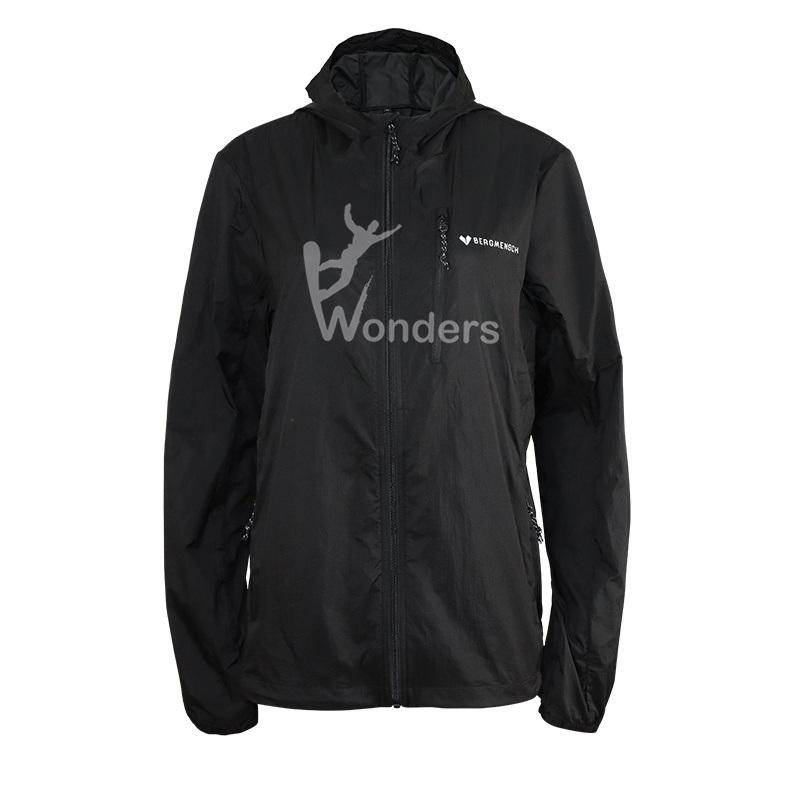 Mens and Womens Classic Hooded Outdoor Sports Windbreaker – Windproof Jacket and Windproof Coat price