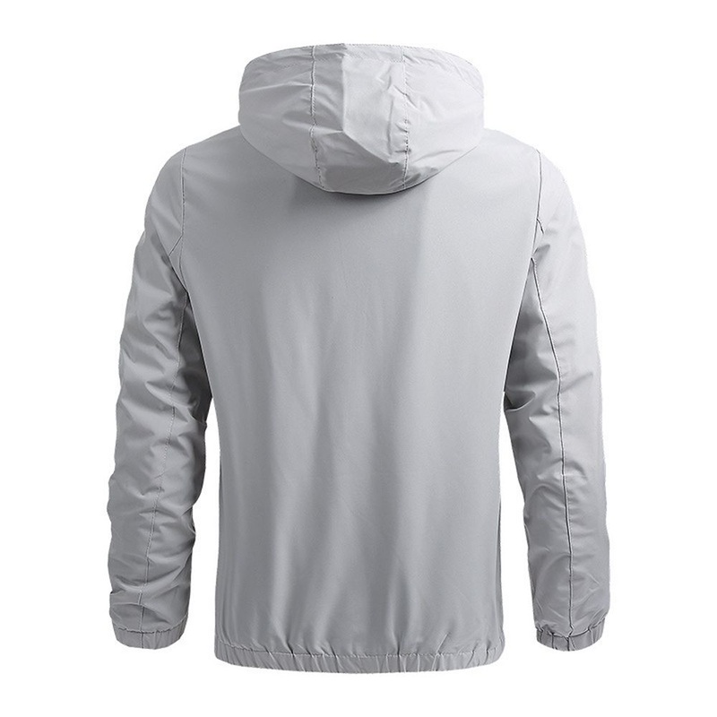 Modern Men Unisex Jacket Fashion Hooded Windbreaker Comfortable Loose Silhouette – Men Waterproof Jacket and Outdoor Windbreaker price