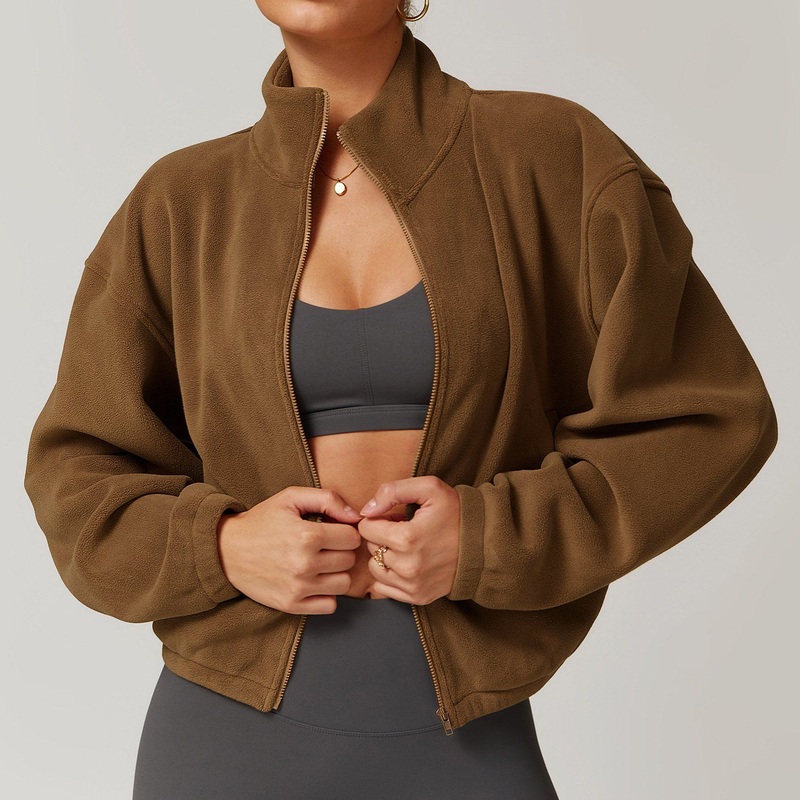 Popular New Arrival Athletic Fashion Fitness Women Yoga Set Gym with Jackets Bbl Clothing Activewear Clothes – Yoga Jacket and Jacket Yoga price