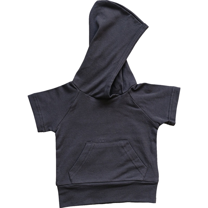 Slate Hooded Tee|0-3|3-6|6-12|18|2T|3T|4T
