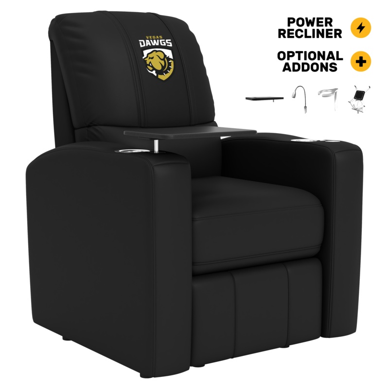 Stealth Power Plus Recliner with Vegas Dawgs Logo