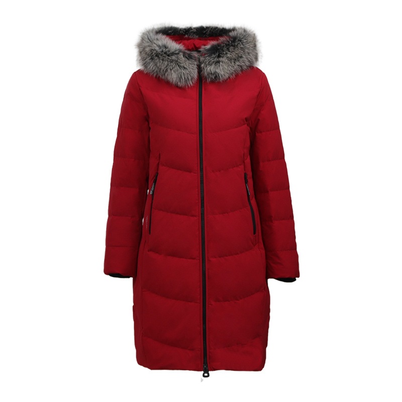 Womens Down Jacket Duck Down Coat Winter Jacket China Factory MID-Long Style – Long Down Jackets and Down Jacket price