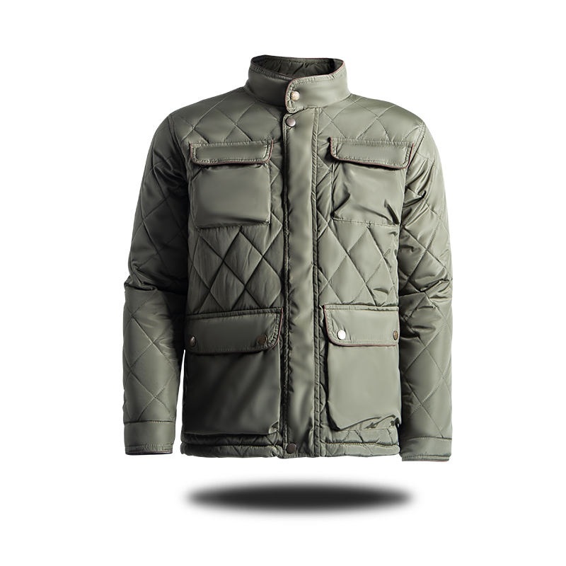100% Nylon Polyester Custom Men Quilted Padding Jacket – Jacket and Clothing price