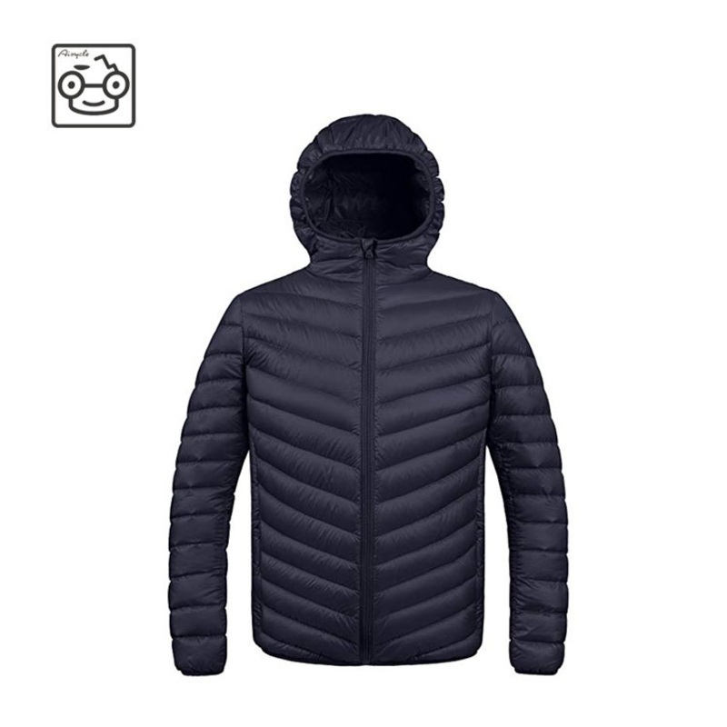 2023 Mens Winter Custom Logo Hooded Packable Down Jacket – Mens and Warm price