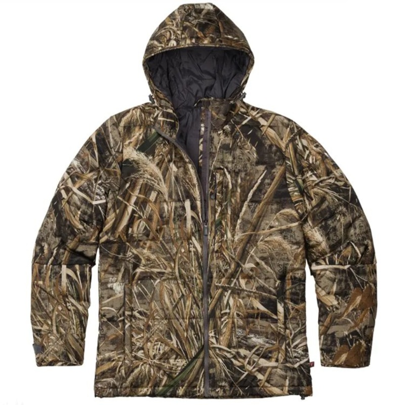 Breathable Waterproof Duck Hunting Camo Jacket with Guaranteed Quality – Hunting Jacket and Camouflage Jacket price