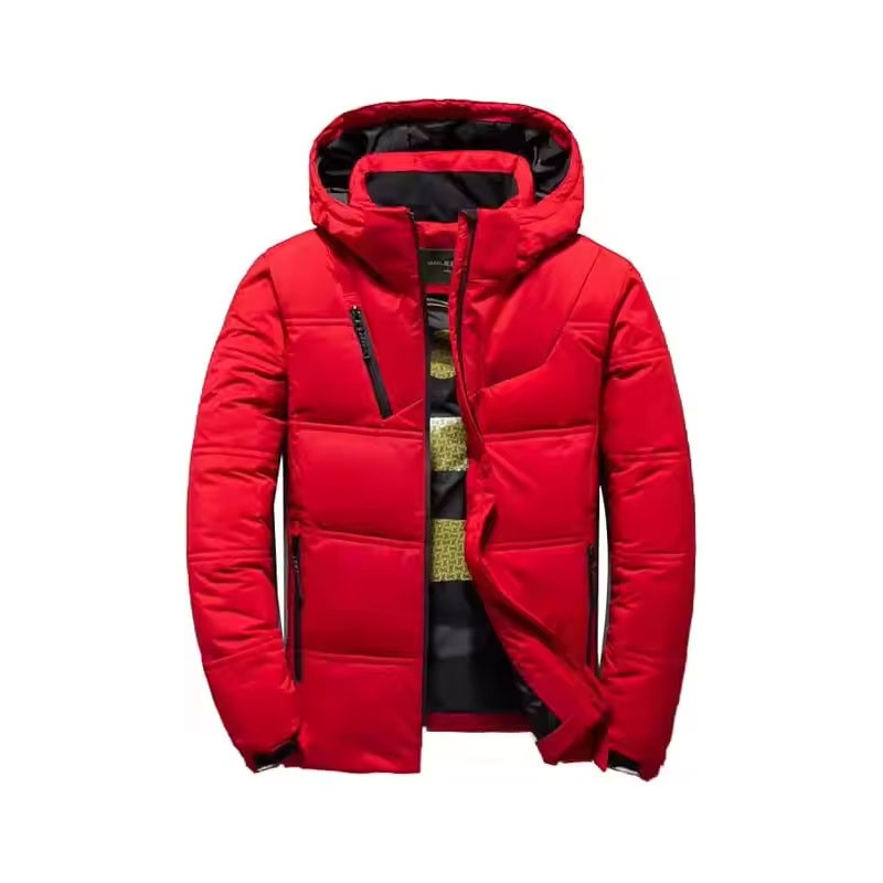 Fashion Mens Down Jacket Windbreaker Outdoor Puffer Plus Size Winter Fleece Coat – Fashion Jacket and Plus Size Jacket price
