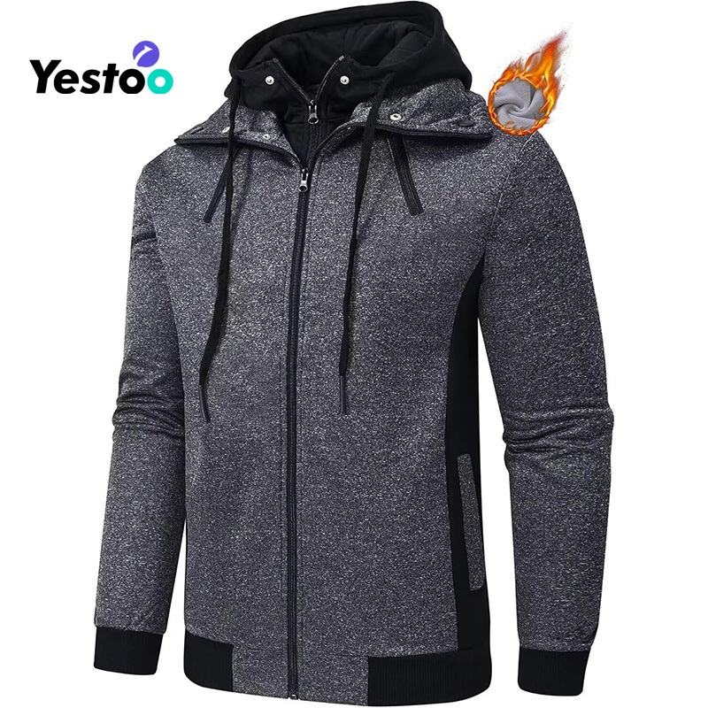 Mens Fleece Hooded Jacket with Zipper – Wholesale Bulk Order From China Supplier – Fleece Hooded Jacket and Zipper Fleece Jacket price