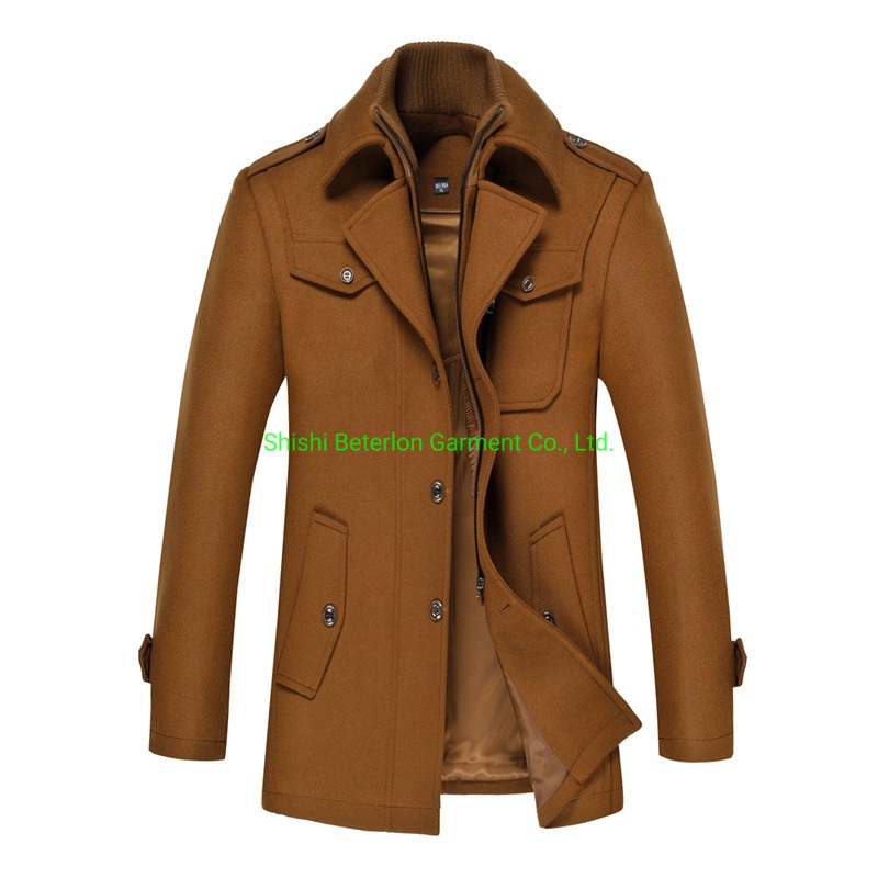 Mens Winter Leisure Wool Jacket Wool Coat – Wool Jacket and Wool Coat price