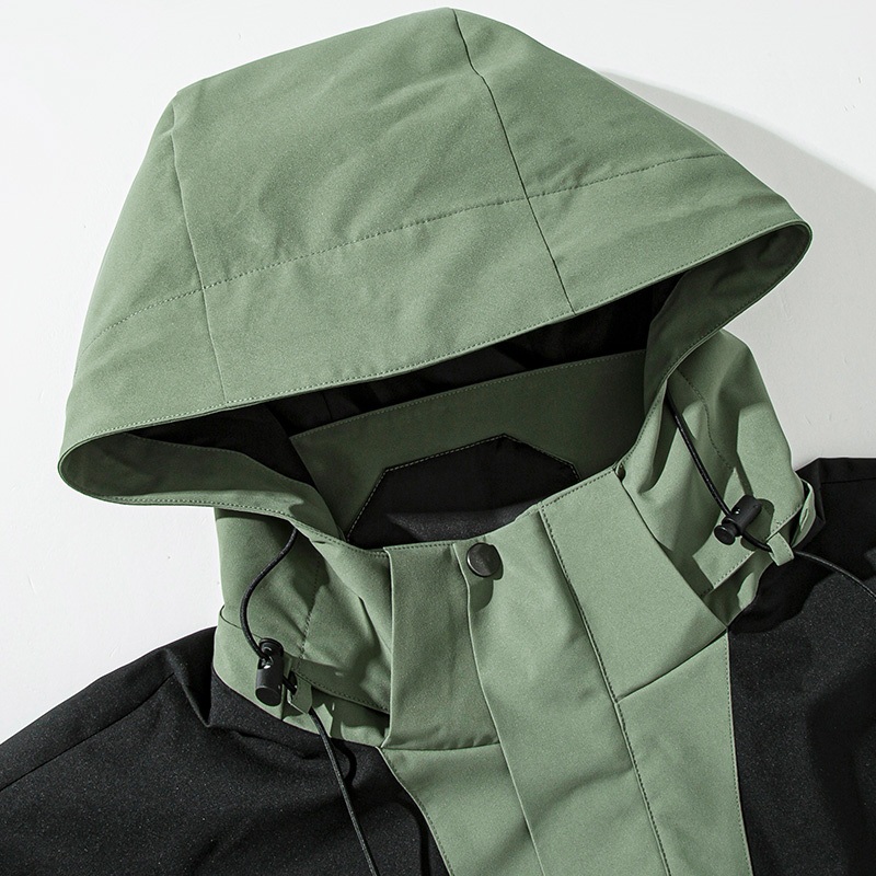 OEM ODM Waterproof Polyester Spandex Detachable Hooded Outdoor Casual Softshell Windbreaker Jacket – Waterproof Jacket and Outdoor Jacket price