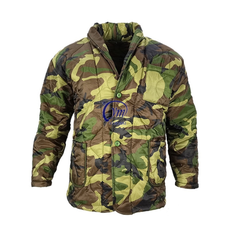 Quilted Woobie Jacket Lightweight Warmth Style Smoking Jacket Woodland Camo Style – Tactical Woobie Vest and Man Vest price