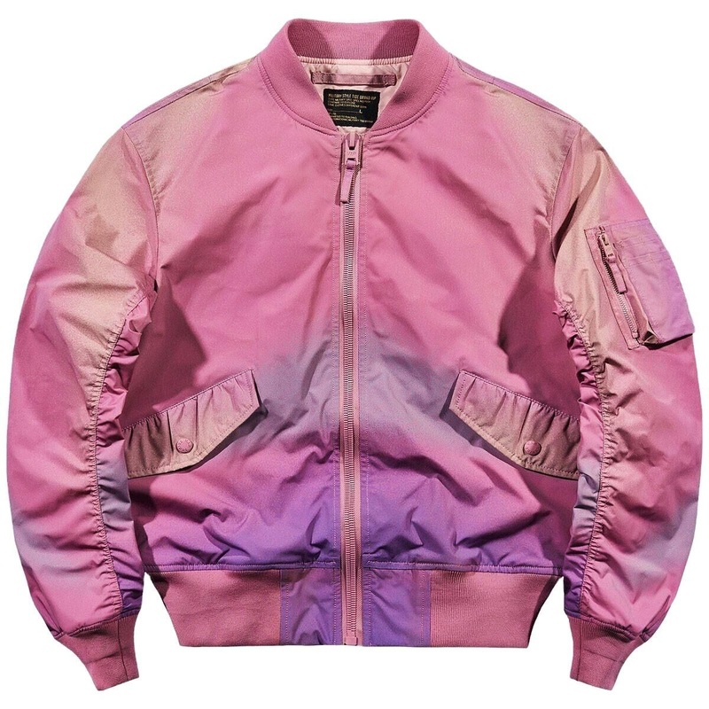 Spring and Autumn New Style Gradient Ramp Embroidery Mens Bomber Jacket – Custom Mens Jacket and Bomber Jacket price