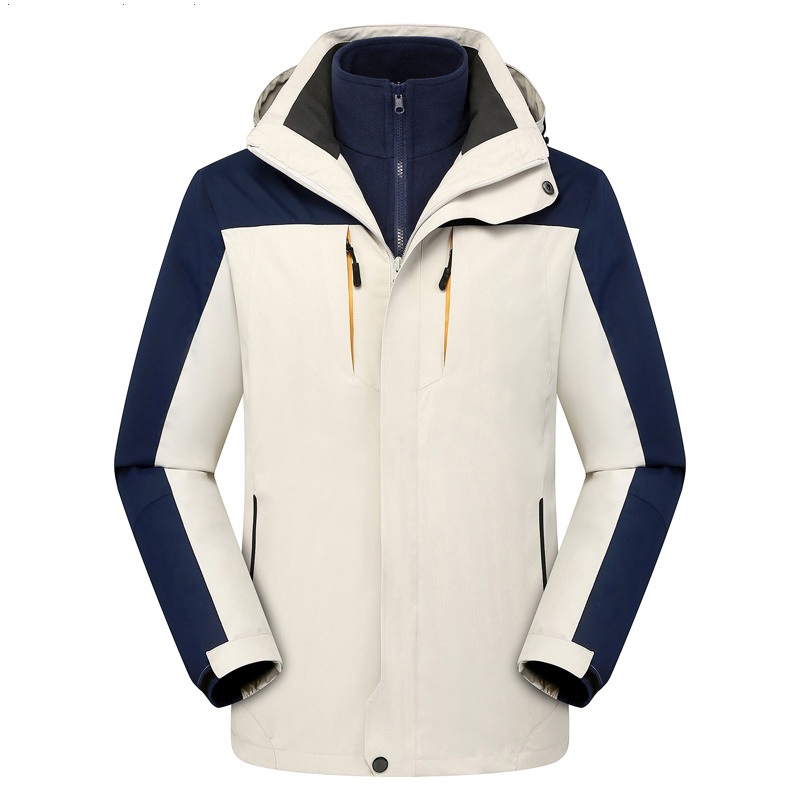 Winter Custom Mans Fashion Waterproof Windbreaker Hooded Softshell Jacket with Zippered Outdoor Wear Windproof Sports Coat – Factory Wear and Sports Wear price