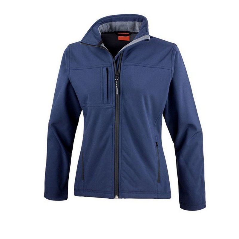 Womens Stylish Warm Softshell Jacket in Navy – Womens Softshell Jacket and Stylish Warm Jacket price