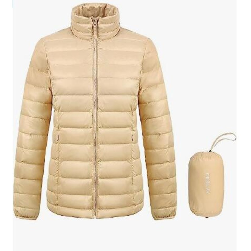 2023 Womens Foldable Light Warm Winter Outdoor Filling Jacket – Womens and Warm price