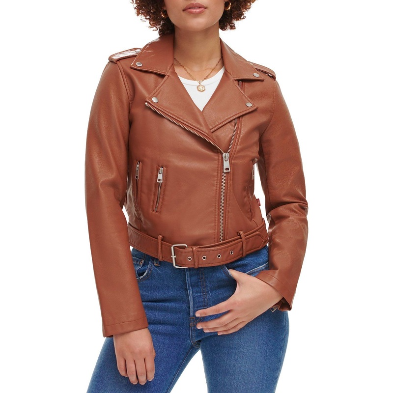Asiapo China Factory Womens Fashion Trends Motorcross PU Leather Jacket – Classic Jackets and Hunting Jackets price
