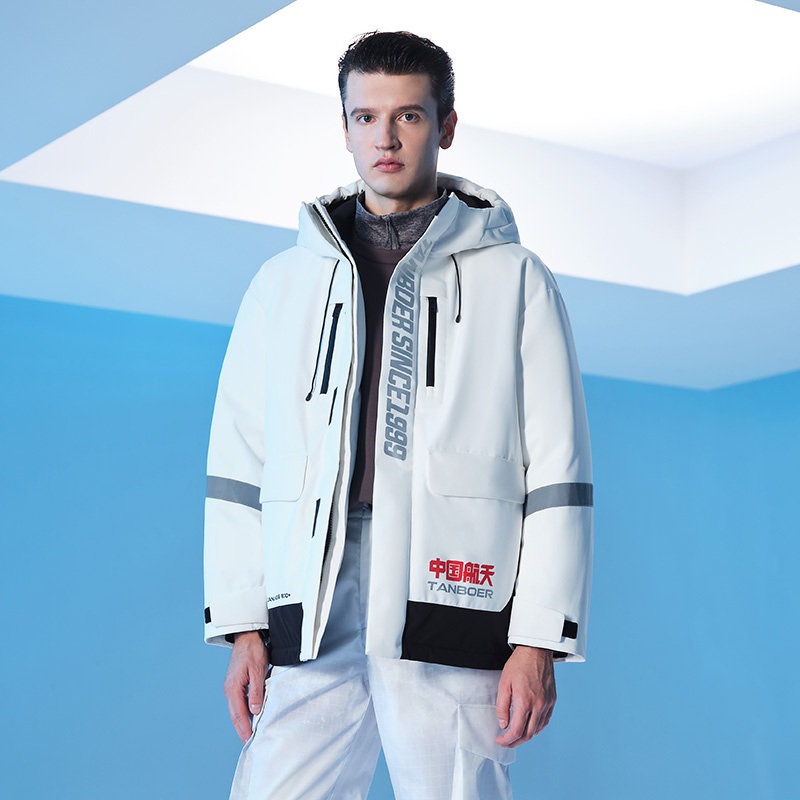Custom Men S Thicken Puffer Jacket Insulated Water-Resistant Warm Winter Coat with Hood Jackets Men Waterproof – Down Coat and Outdoor Jacket price