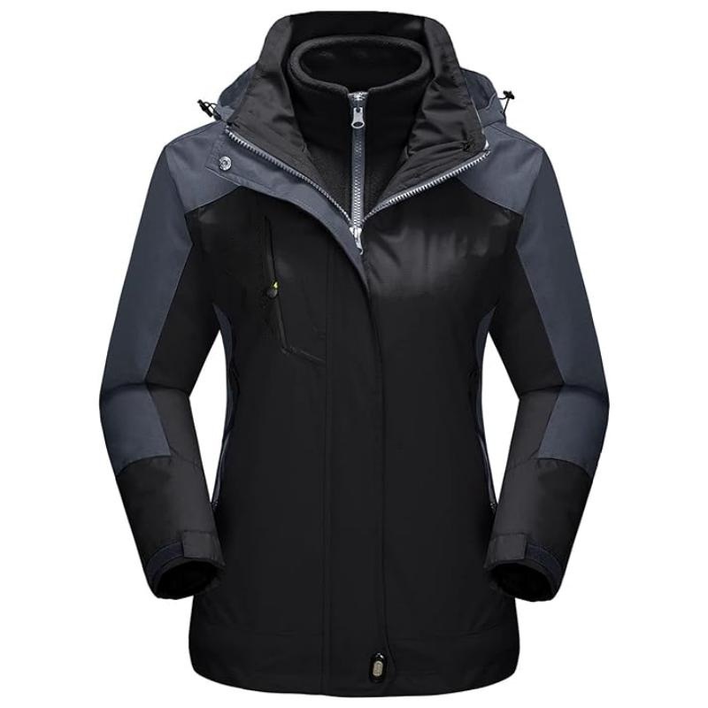 Custom Windproof Couples Ski Jacket Women Windbreaker Mountain Hoodies Jacket Coat – Hiking Jacket and Winter Coat price