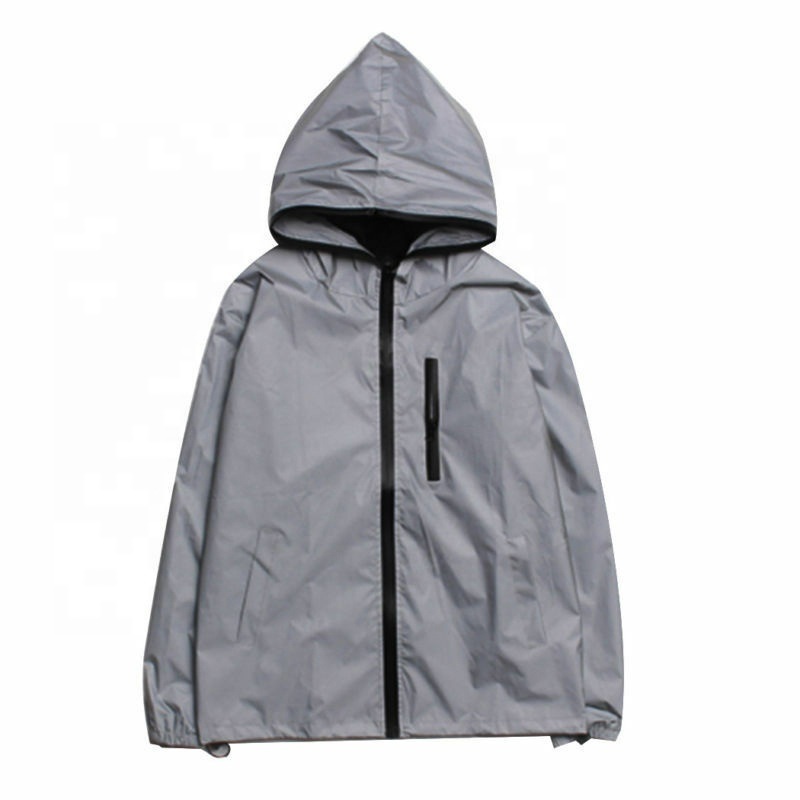 Hot Sell Reflective Jacket Mens Waterproof Cycling Motorcycle Night Safe Coat Hoodie – Softshell Jacket and Waterproof Jacket price
