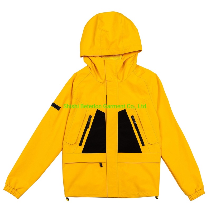 Man Spring/Autumn Textured Nylon Outdoor Casual Hood Jacket – Spring Garment and Autumn Jacket price