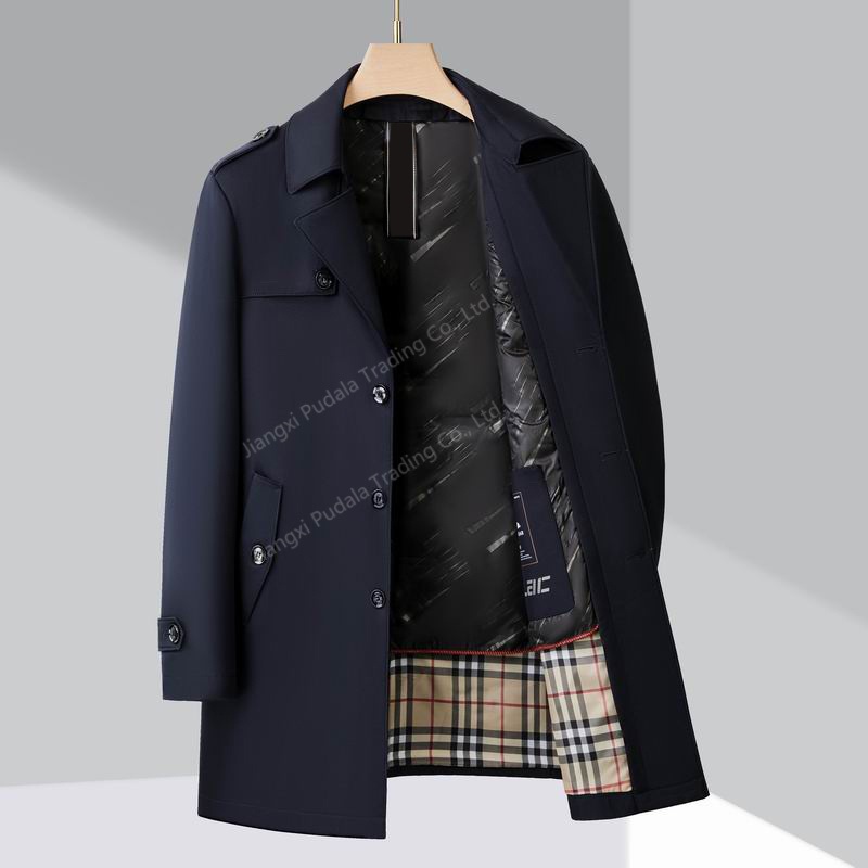 Men Customized Overcoat Woolen Cashmere Men Winter Coat Windbreaker Jacket – Dust Coat and Jacket price