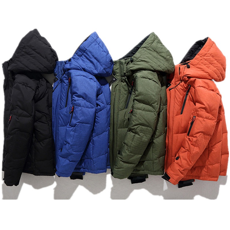 Men High Quality Winter Outdoor Warm Detachable Hood Padded Puffer Windbreak Quilted Thicken Duck Down Jacket – Down Jacket and Duck Down Jacket price