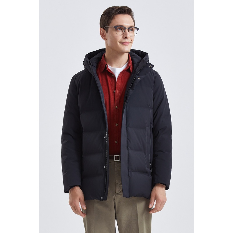 Windproof Waterproof Mens Winter Warm Down Puffer Jacket for Men Down Coats with Hood 2021 Plus Size – Down Puffer Coat and Mens Down Jacket price